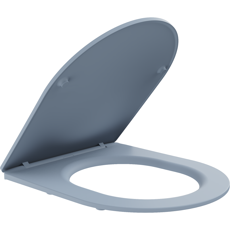 Mexen WC-Sitz Softclose Slim, Duroplast, Grau-Blau Matt - 39740069