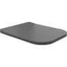 Mexen Teo langsam schließende Slim-Sitzfläche, Duroplast, dunkelgrau matt - 39840071
