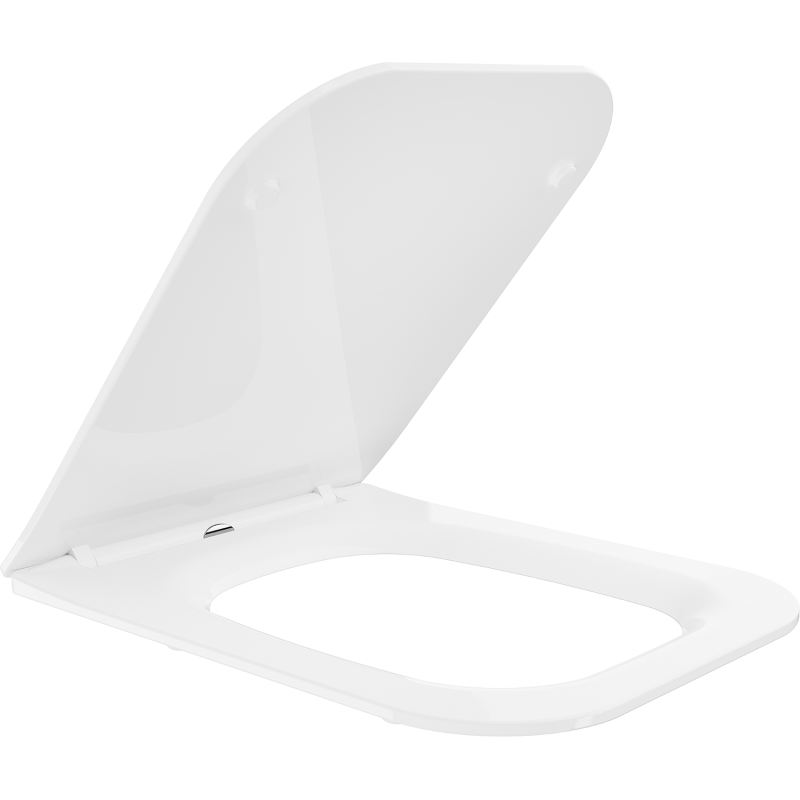 Mexen Madox Soft-Close Slim Sitz, Duroplast, Weiß Hochglanz - 39154000