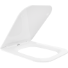 Mexen Madox Soft-Close Slim Sitz, Duroplast, Weiß Hochglanz - 39154000
