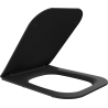 Mexen Madox Softclose Slim Sitz, Duroplast, Schwarz Matt - 39154085