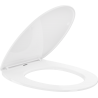 Mexen Egg WC-Sitz, Slim, Duroplast, Weiß Glänzend - 39243000