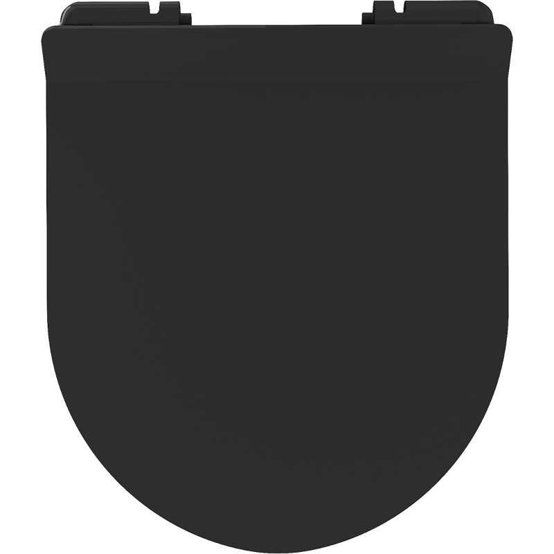 Mexen Lena langsam absenkender Slim Sitz, Duroplast, schwarz glänzend - 39242070