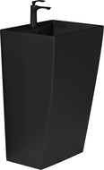 Mexen Oda freistehendes Waschbecken 47 x 42 cm, schwarz matt - 26124770