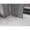 Mexen Velar L Duschkabine Schiebetür 90 x 90 cm, transparent, Chrom - 871-090-090-03-01