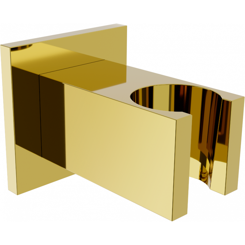 Mexen Cube Duschhalterung, Gold - 79350-50