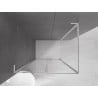 Mexen Velar L Duschkabine Schiebetür 120 x 110 cm, transparent, chrom - 871-120-110-03-01