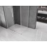 Mexen Velar L Duschkabine verschiebbar 100 x 90 cm, Raureif, Chrom - 871-100-090-33-01