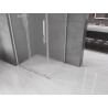 Mexen Velar L Schiebetür-Duschkabine 120 x 85 cm, Frostglas, Chrom - 871-120-085-33-01