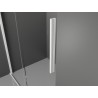 Mexen Velar L verschiebbare Duschkabine 120 x 110 cm, transparent, weiß - 871-120-110-03-20