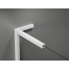 Mexen Velar L Schiebetür-Duschkabine 110 x 80 cm, satiniert, weiß - 871-110-080-33-20