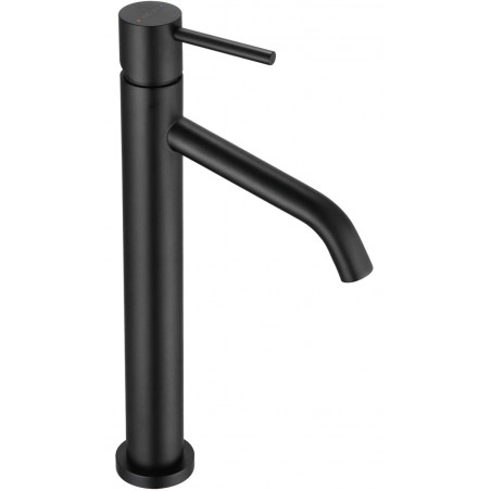 Mexen Rumba hoher Waschtischarmatur, schwarz - 73510-70