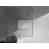 Mexen Velar L Schiebedusche 100 x 100 cm, transparent, gold - 871-100-100-03-50