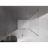 Mexen Velar L Duschkabine zum Schieben 90 x 120 cm, matt, gold - 871-090-120-33-50