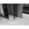 Mexen Velar L Duschkabine verschiebbar 90 x 80 cm, grafit, gold - 871-090-080-43-50