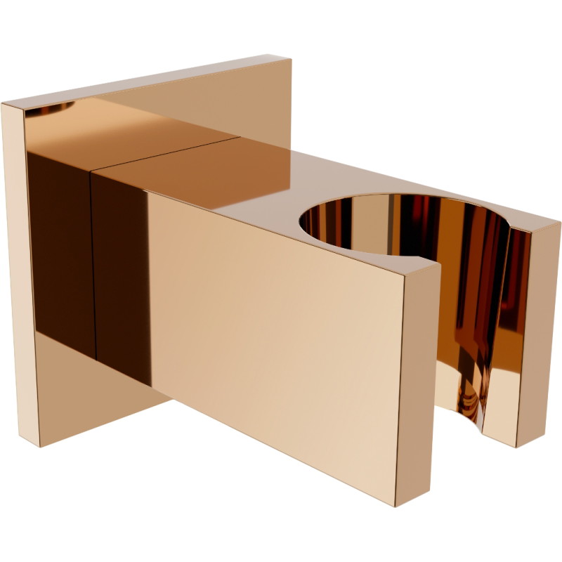 Mexen Cube Duschhalter, Roségold - 79350-60