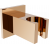 Mexen Cube Duschhalterung, Roségold - 79350-60