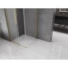 Mexen Velar L Schiebeduschkabine 110 x 110 cm, mattiert, gebürstetes Gold - 871-110-110-33-55