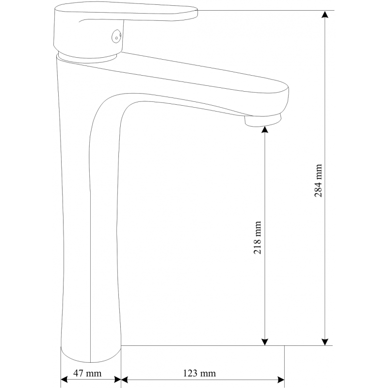 Mexen Kama DF05 Duschset, Chrom - 72514DF05-00