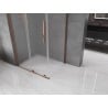 Mexen Velar L Schiebedusche 120 x 85 cm, Frost, Roségold - 871-120-085-33-60