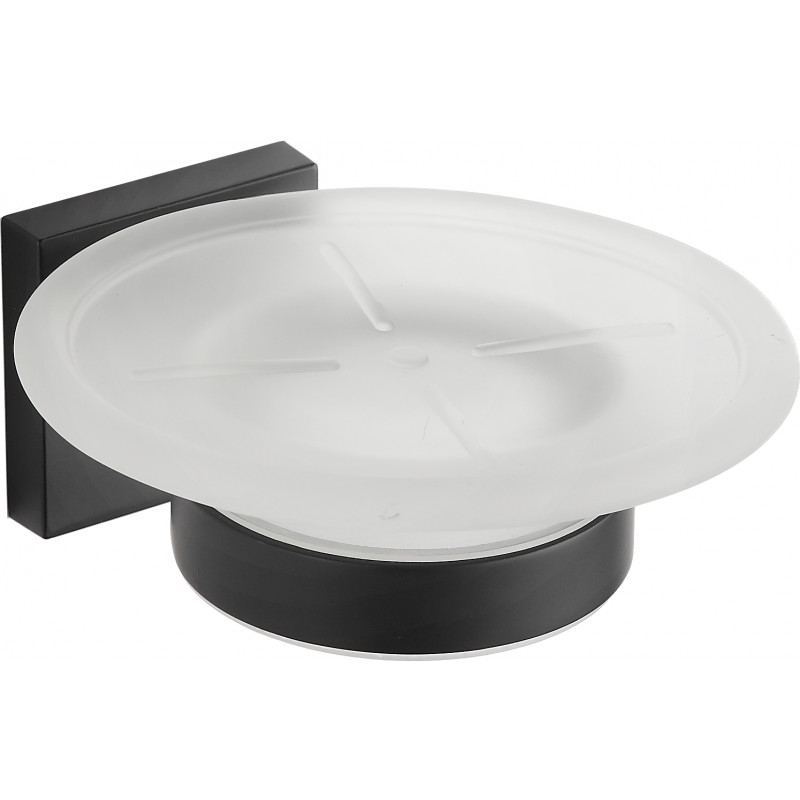 Mexen Rufo Seifenschale, schwarz - 7050939-70