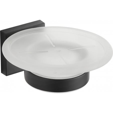 Mexen Rufo Seifenschale, schwarz - 7050939-70