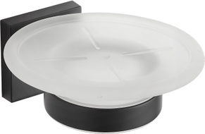 Mexen Rufo Seifenschale, schwarz - 7050939-70