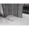 Mexen Velar L Schiebeduschkabine 90 x 110 cm, transparent, Gun Metal - 871-090-110-03-95