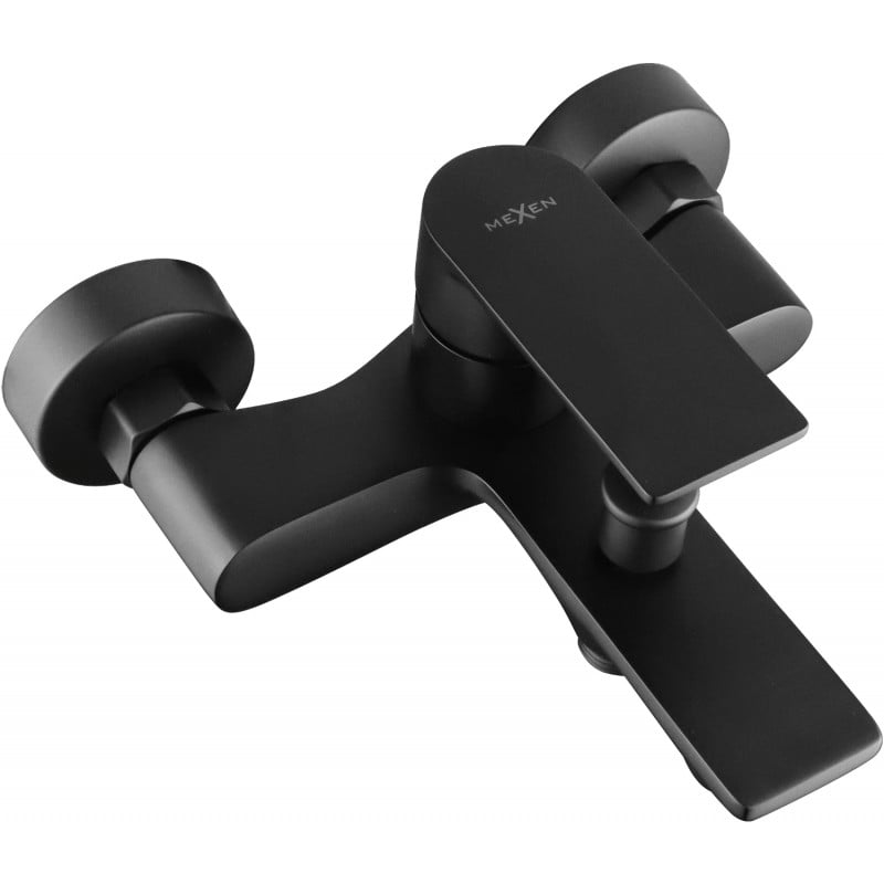 Mexen Royo Badewannenarmatur, schwarz - 72230-70