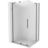 Mexen Velar L Schiebeduschkabine 100 x 80 cm, matt, Gun-Metal - 871-100-080-33-95