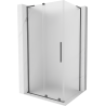 Mexen Velar L Duschkabine verschiebbar 100 x 110 cm, matt, Gun Metal - 871-100-110-33-95