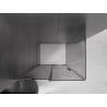 Mexen Velar L Duschkabine schiebbar 100 x 70 cm, grafit, Gun Metal - 871-100-070-43-95