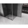 Mexen Velar L Duschkabine Schiebetür 110 x 85 cm, Grafit, Gun Metal - 871-110-085-43-95
