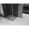 Mexen Velar L Duschkabine zum Schieben 110 x 120 cm, Graphit, Gun Metal - 871-110-120-43-95