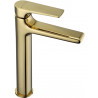 Mexen Lynx hoher Waschbeckenarmatur, golden - 745910-50