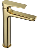 Mexen Lynx hoher Waschbeckenarmatur, golden - 745910-50