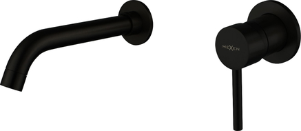 Mexen Alma Unterputz-Waschbeckenarmatur, schwarz - 75015-70