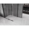 Mexen Velar L Duschkabine verschiebbar 100 x 70 cm, transparent, schwarz - 871-100-070-03-70