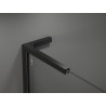 Mexen Velar L Schiebeduschkabine 110 x 85 cm, transparent, schwarz - 871-110-085-03-70