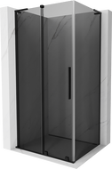 Mexen Velar L Duschabtrennung Schiebetür 100 x 80 cm, grafit, schwarz - 871-100-080-43-70