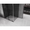 Mexen Velar L Duschabtrennung Schiebetür 100 x 80 cm, grafit, schwarz - 871-100-080-43-70