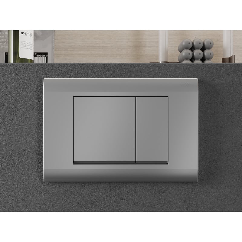 Mexen Fenix Air 01 pneumatische Spültaste, Chrom matt - 6A0102