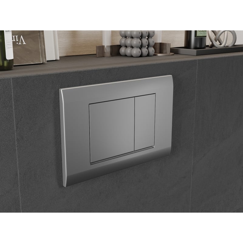 Mexen Fenix Air 01 pneumatische Spültaste, Chrom matt - 6A0102