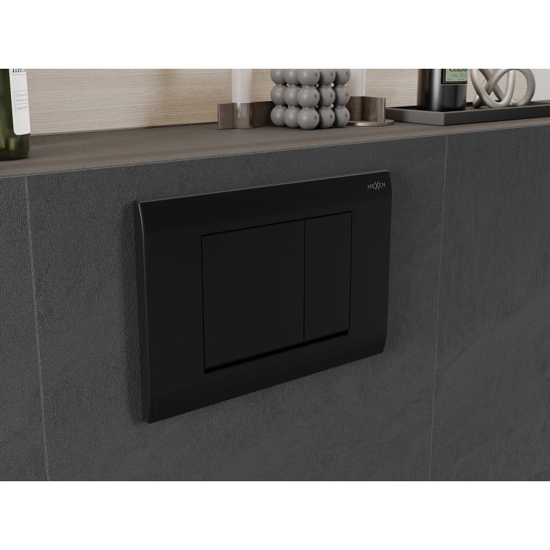 Mexen Fenix Air 01 pneumatische Spültaste, schwarz - 6A0103
