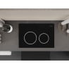 Mexen Fenix Air 07 XS pneumatische Spültaste, schwarz - 6A0703