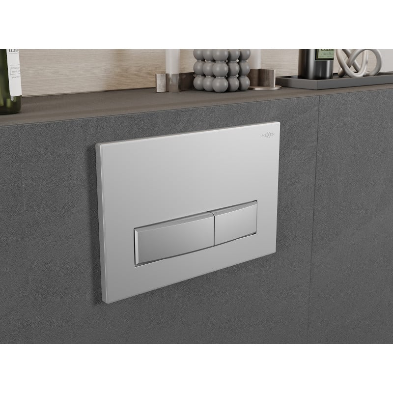 Mexen Fenix Air 09 pneumatische Spültaste, mattes Chrom - 6A0902