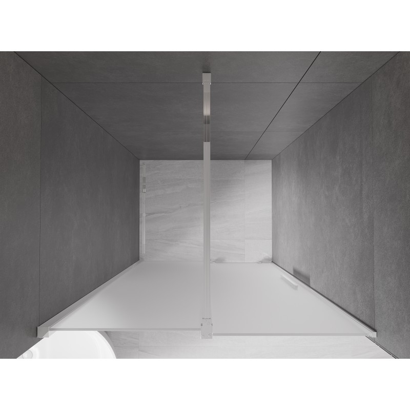 Mexen Velar Duschschiebetür 110 cm, matt, Chrom - 871-110-000-31-01