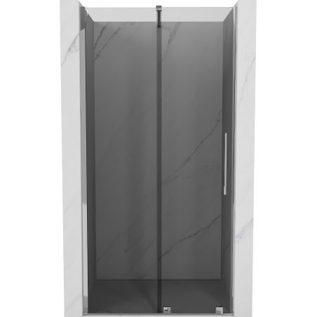 Mexen Velar Duschschiebetür 90 cm, Graphit, Chrom - 871-090-000-41-01