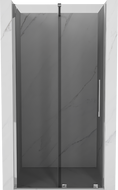 Mexen Velar Schiebeduschtür 110 cm, Graphit, Chrom - 871-110-000-41-01