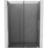 Mexen Velar Schiebetüren für Dusche 150 cm, Grafit, Chrom - 871-150-000-41-01